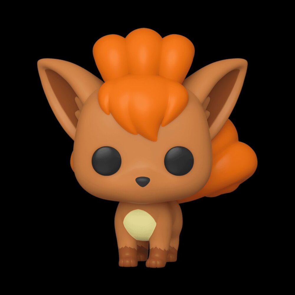 2020 San Diego Comic Con Exclusive Pokemon Vulpix Funko Pop Flocked Figure